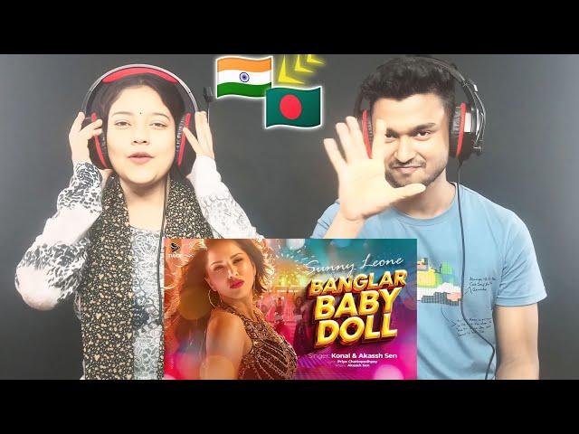 India Reaction On | Baby Doll ( বেবি ডল ) | Full Video | Sunny Leone | Konal, Akassh, Priyo | Bangla