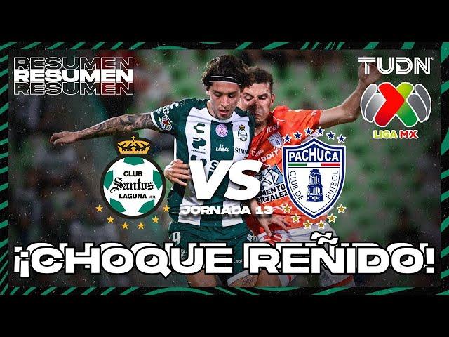 Resumen y goles | Santos vs Pachuca | Liga Mx -AP2024 - J13 | TUDN