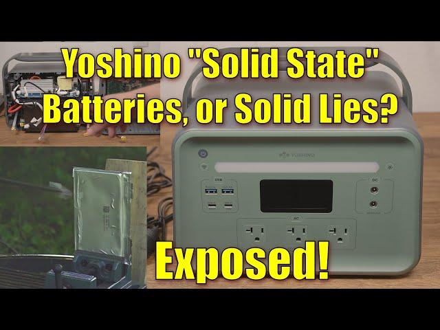 Yoshino Solid State Battery Power Station, Test and Teardown!