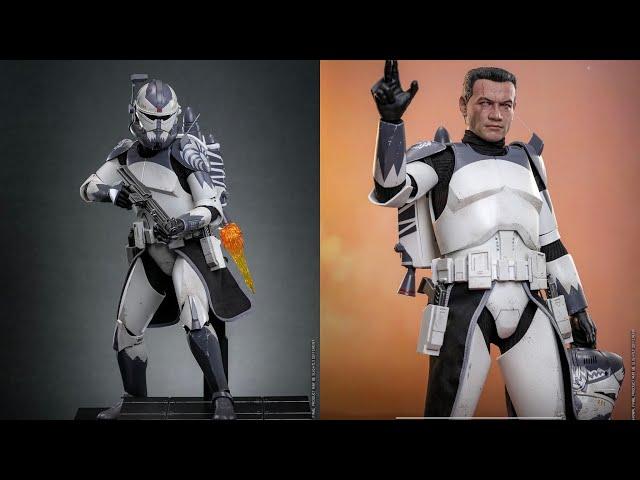 New Hot Toys Star Wars Clone Commander Wolffe action figure revealed