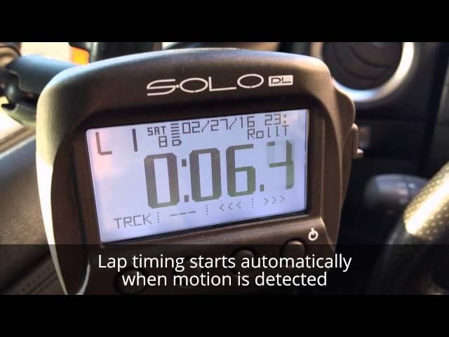 AiM Solo DL GPS Lap Timer with ECU Integration Demo by M-World Online Store