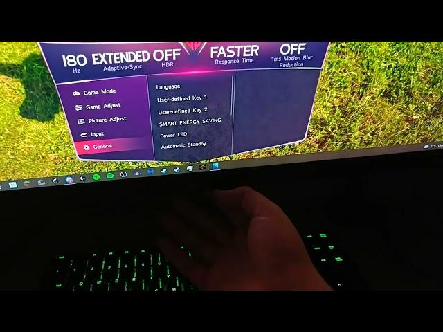 How to turn off smart energy saving on LG UltraGear monitors (tutorial)