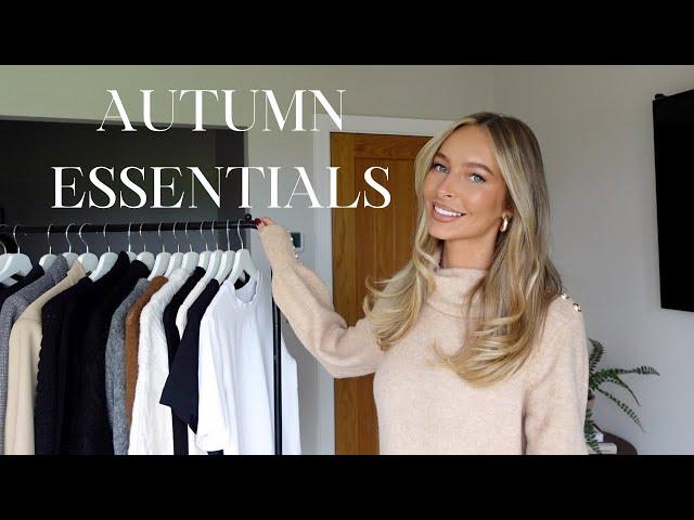 ULTIMATE AUTUMN CAPSULE WARDROBE 2023 | essential wardrobe pieces