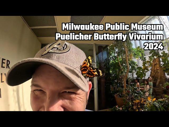 EXPLORE Milwaukee Public Museum's AMAZING Butterfly Vivarium