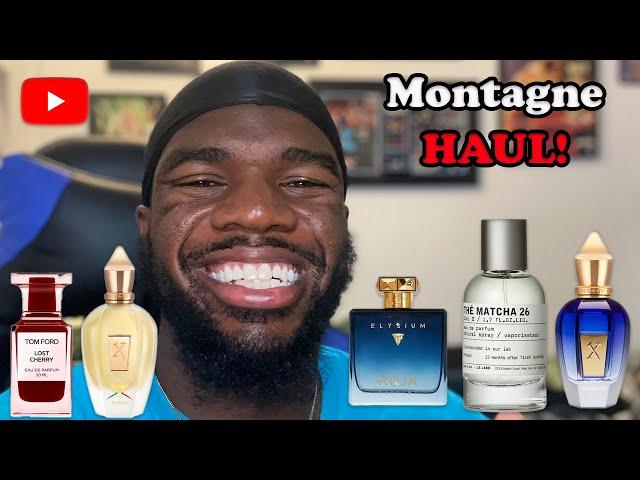 HUGE Montagne Perfumes HAUL!