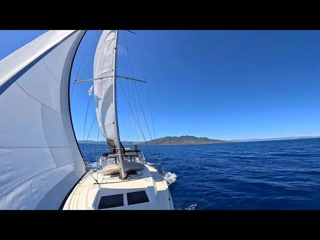 Saying Goodbye to Greek Seas - Last sailing day - 4k video