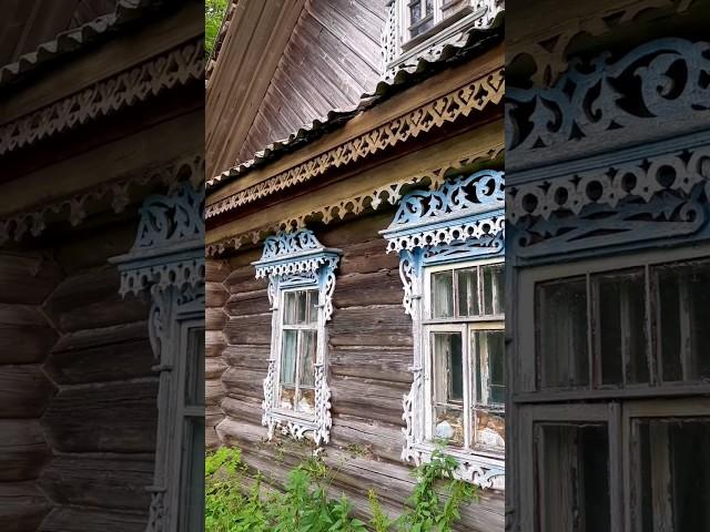 Заброшенная деревня в Костромской области. Крепкие дома #старина #деревня