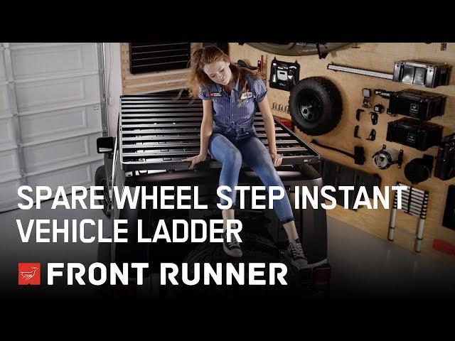 SPARE WHEEL STEP INSTANT VEHICLE LADDER - by Front Runner