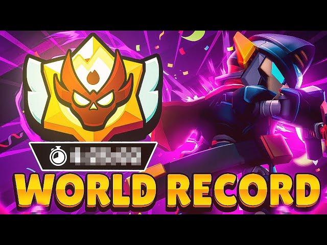 From Bronze to MASTERS SPEEDRUN(The old World Record)