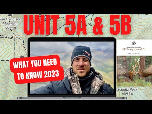 Arizona Unit 5A & 5B Elk Hunting Complete Breakdown | Hunting Spots + Bonus Point Draw Odds