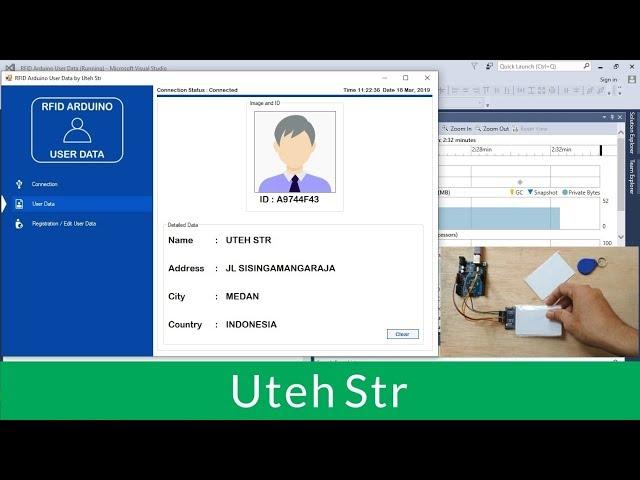 Visual Basic .Net | Arduino RFID RC522 with VB Net Interface using MySQL Database | Coding