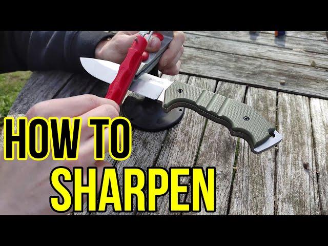 How to Sharpen a Knife with a Lansky Sharpening Set - Step-by-Step Guide