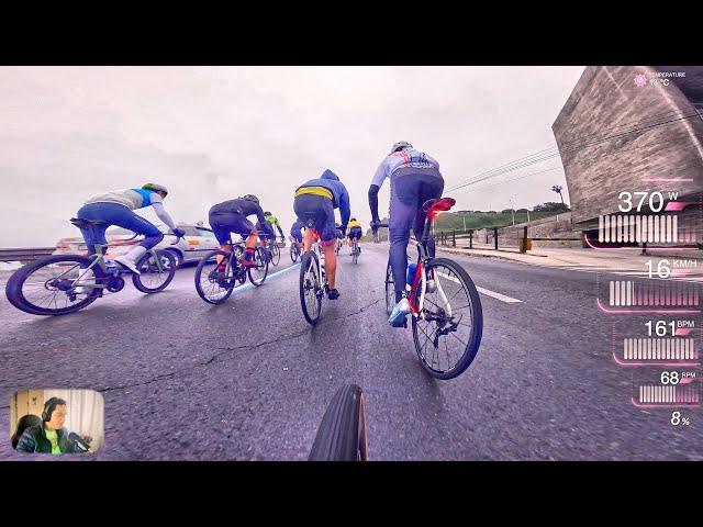 Pelotón GFNY Cusco | Tour de France  Femmes 2024 con final de infarto ️‍🩹