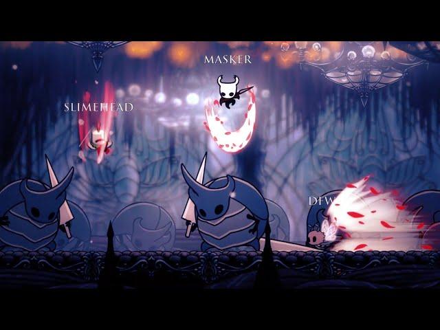 Hollow Knight Speedrunner vs 2 Hunters