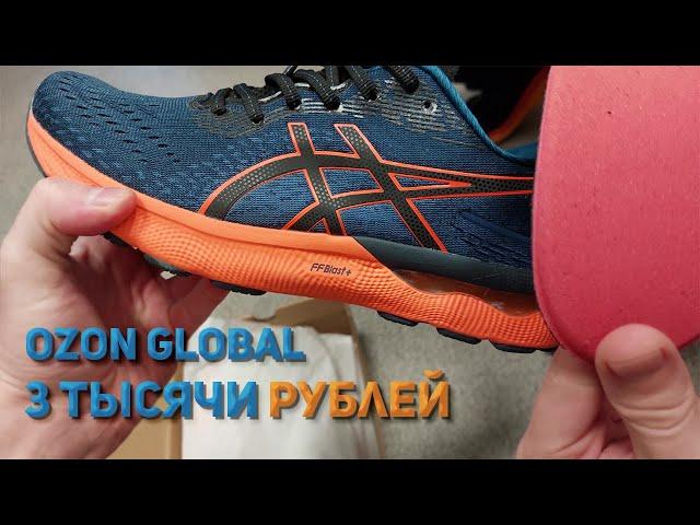 Взгляд на ASICS GEL Nimbus 24 за 3 Тысячи Рублей с OZON Global