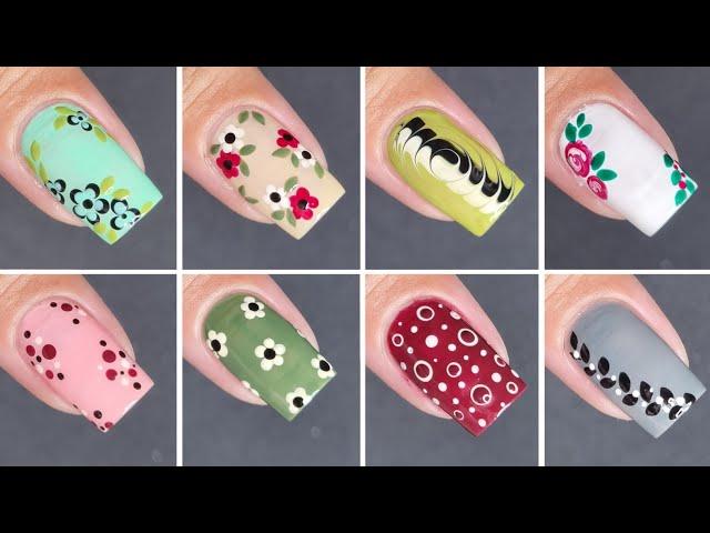 Top 8 Easynailart at Home || Nailart compilation 2024 || Simple naildesigns at Home