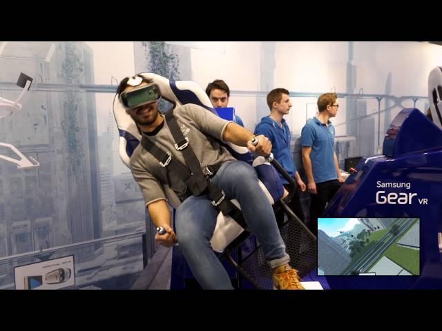Samsung VR experience Amsterdam