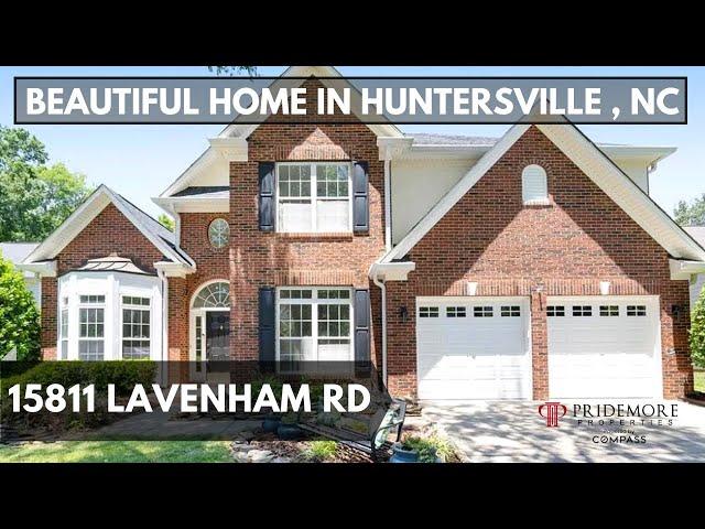 Must See -  Luxury Home In Huntersville , NC | Northstone Real Estate House Tour  | North Carolina