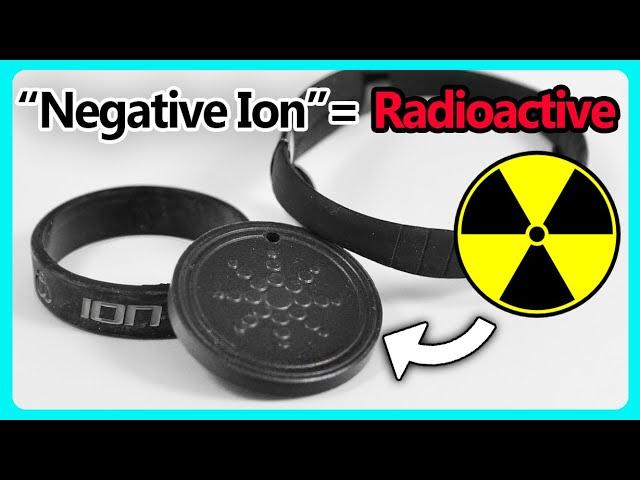 Negative Ion/Anti-5g Products Are Actually RADIOACTIVE