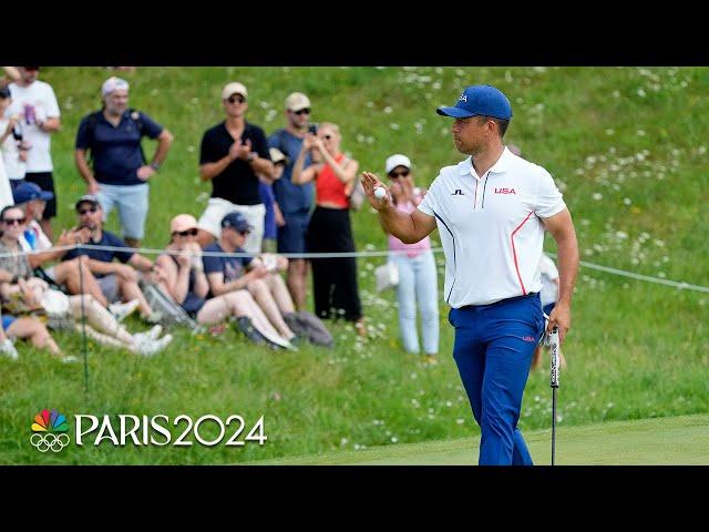 Schauffele, Rahm, Fleetwood go low during Olympics golf Round 2 | Paris Olympics | NBC Sports