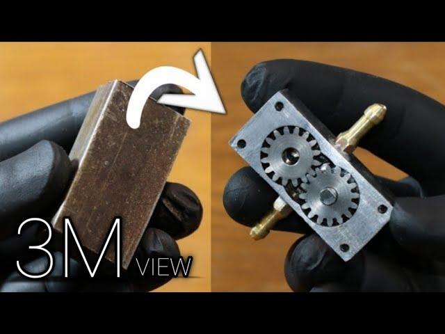 Making a Mini  Hydraulic Pump