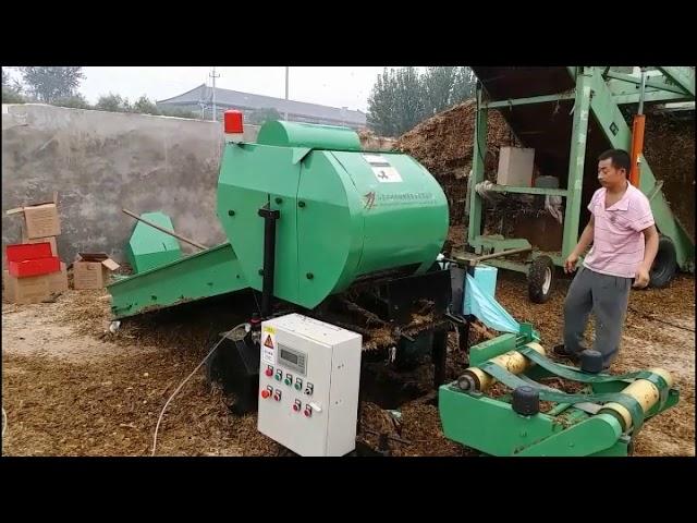 price of maize silage baling machine，grass silage baler machine for sale, whatsapp: 8615863898993