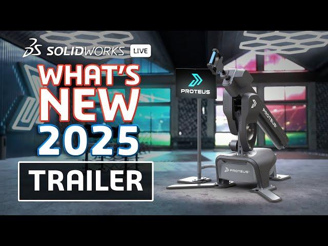 TRAILER | What's New in SOLIDWORKS 2025 - SOLIDWORKS Live