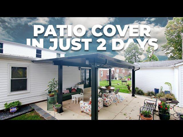 The Best Patio Cover: Fast, No-Hassle Construction