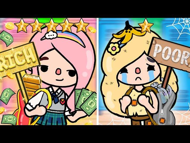 Trường Học Giàu và Nghèo | Toca Life Story | Toca Boca