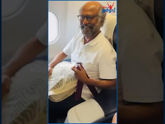 Thalaivar in flight | SUPERSTAR #RAJINIKANTH | JAILER