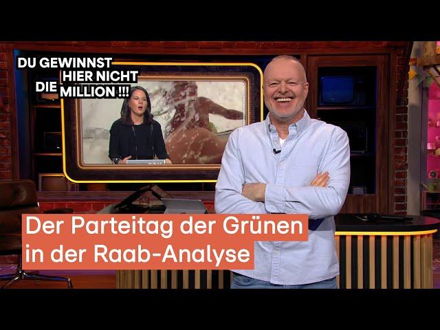 TRÄNEN bei Ricarda Lang ​​​​​ | Du gewinnst hier nicht die Million bei Stefan Raab