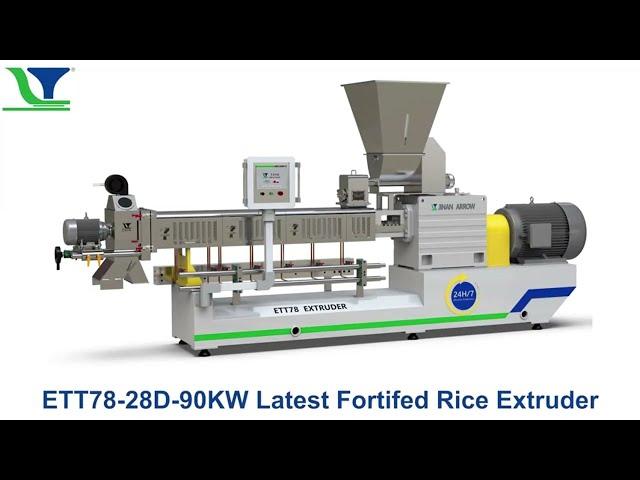 ETT78 Fortified rice extruder machine JINAN ARROW FRK RICE Extruder machinery