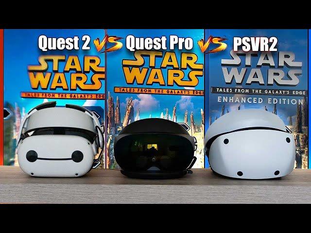 PSVR2 Vs Quest Pro Vs Quest 2 - Side By Side Graphics Test To Save You Money!