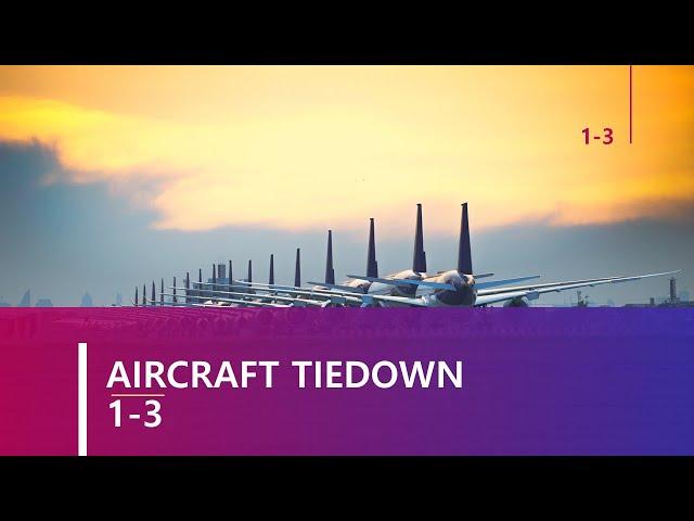 Airplane General: 1-3 Aircraft Tiedown Procedures