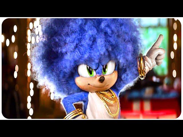 "Disco Sonic is Partying" SONIC 2 Crazy Moments 4K ᴴᴰ