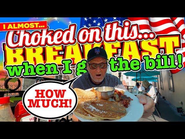 I almost CHOKED on this BREAKFAST in New Orleans... when I got the BILL!
