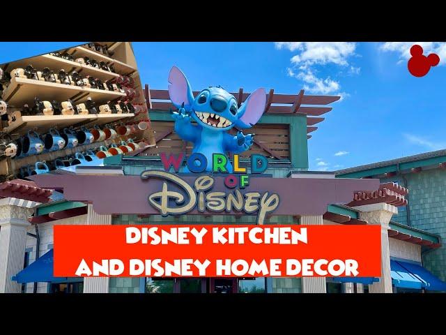 WORLD OF DISNEY at Disney Springs Part 1 of 5 | Disney Kitchen and Disney Home Decor