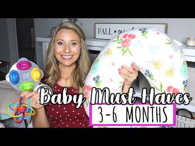 BABY MUST HAVES & ESSENTIALS | 3-6 MONTHS || Jessica Elle