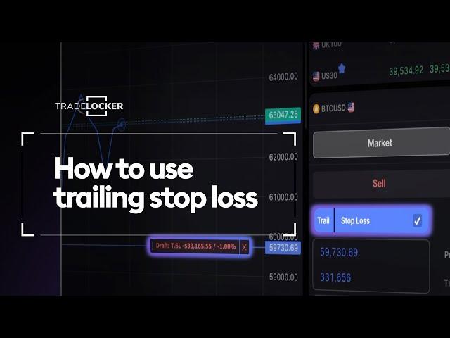 How to Use Trailing Stop Loss | TradeLocker