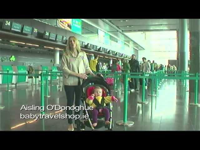 Checking In for flight with baby T2 Dublin Airport, Ireland - Unravel Travel TV