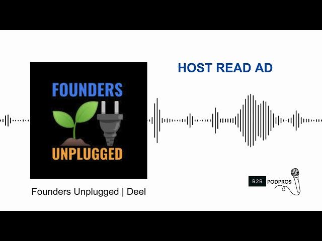 Podcast Host Read Ad Example | B2B PodPros