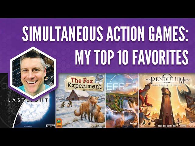 My Top 10 Favorite Simultaneous Action Games