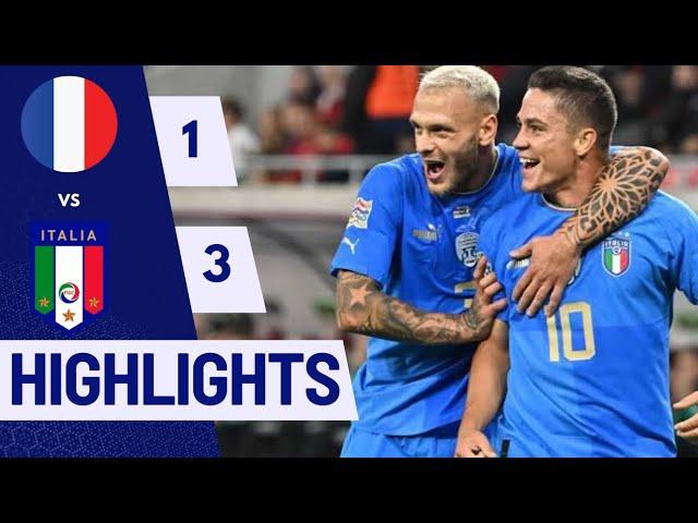 France vs Italy full match highlights || France vs Italy 1-3 extended full hlighlig #football