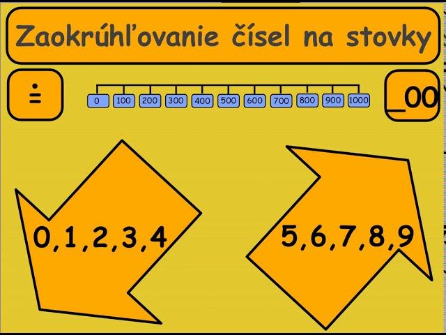 Zaokrúhľovanie na100