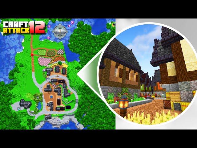 Clym reagiert auf Sparks Base! Felder, Deko & mehr! Minecraft Craft Attack 12 #57