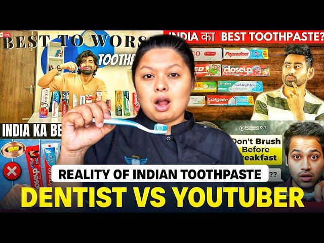 India’s Best Toothpaste Review 🪥 | Expert Dental Care Tips #dentowoman