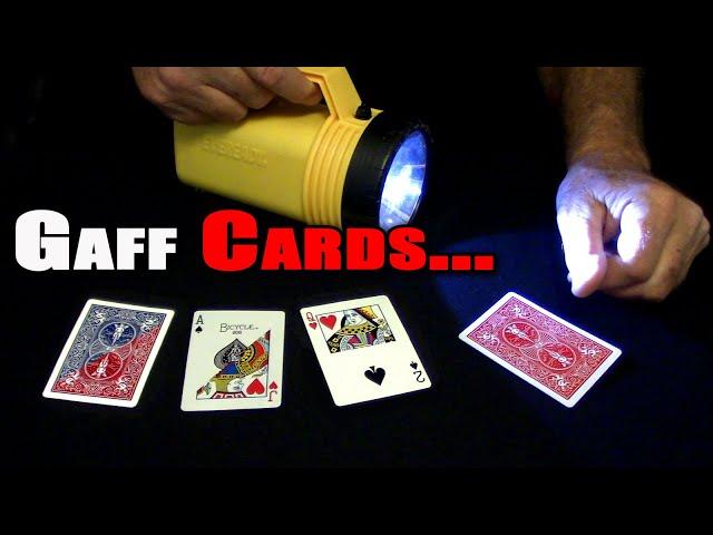 GAFF CARDS... Make Your Own! ~ An In Depth Tutorial