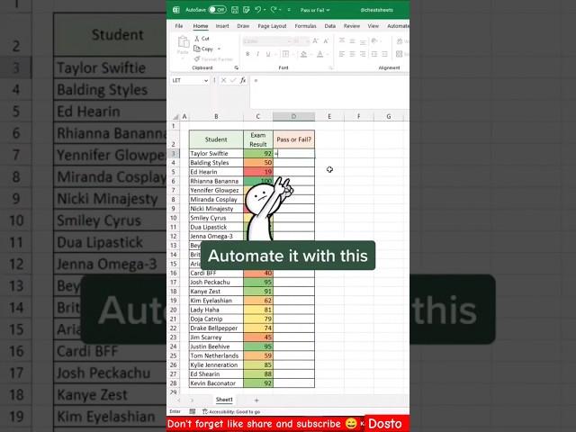 Master Excel Faster with These Secret Shortcut Keys! #exceltech#exceltips #manojdey #excel #shorts