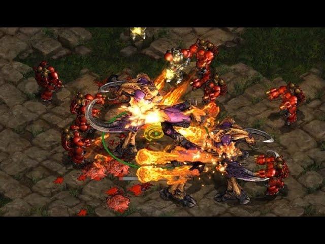 TECH SWITCH! Leta  (T) v Terror  (Z) on Polypoid - StarCraft - Brood War REMASTERED 2003