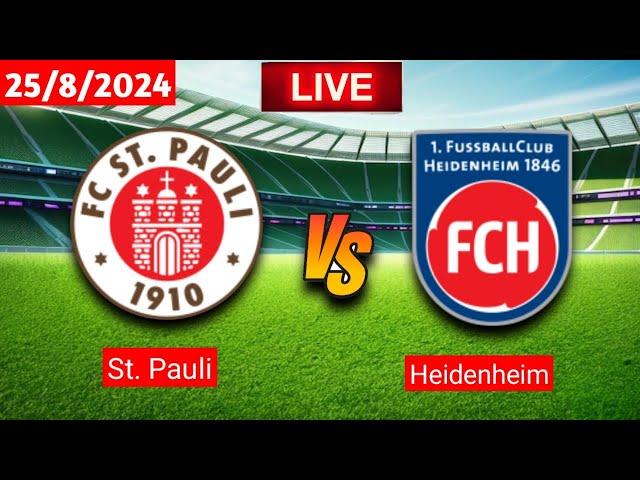 St. Pauli vs Heidenheim | Bundesliga Live Match Score Today